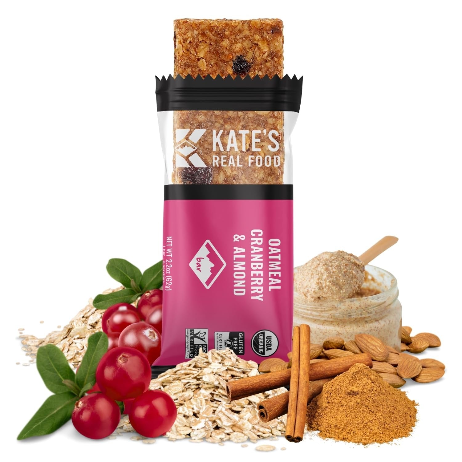 Oatmeal Cranberry Almond Bar (12 CT)