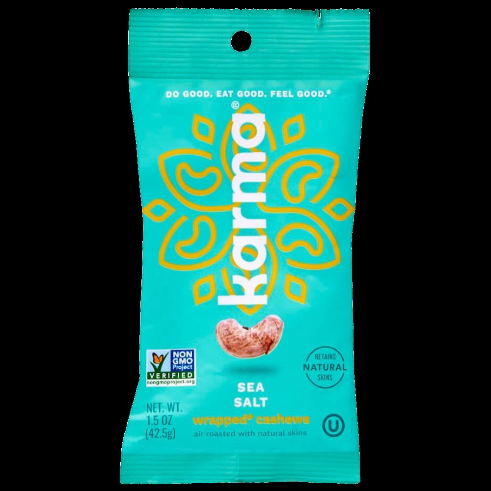 Sea Salt Wrapped Cashews (12 CT)
