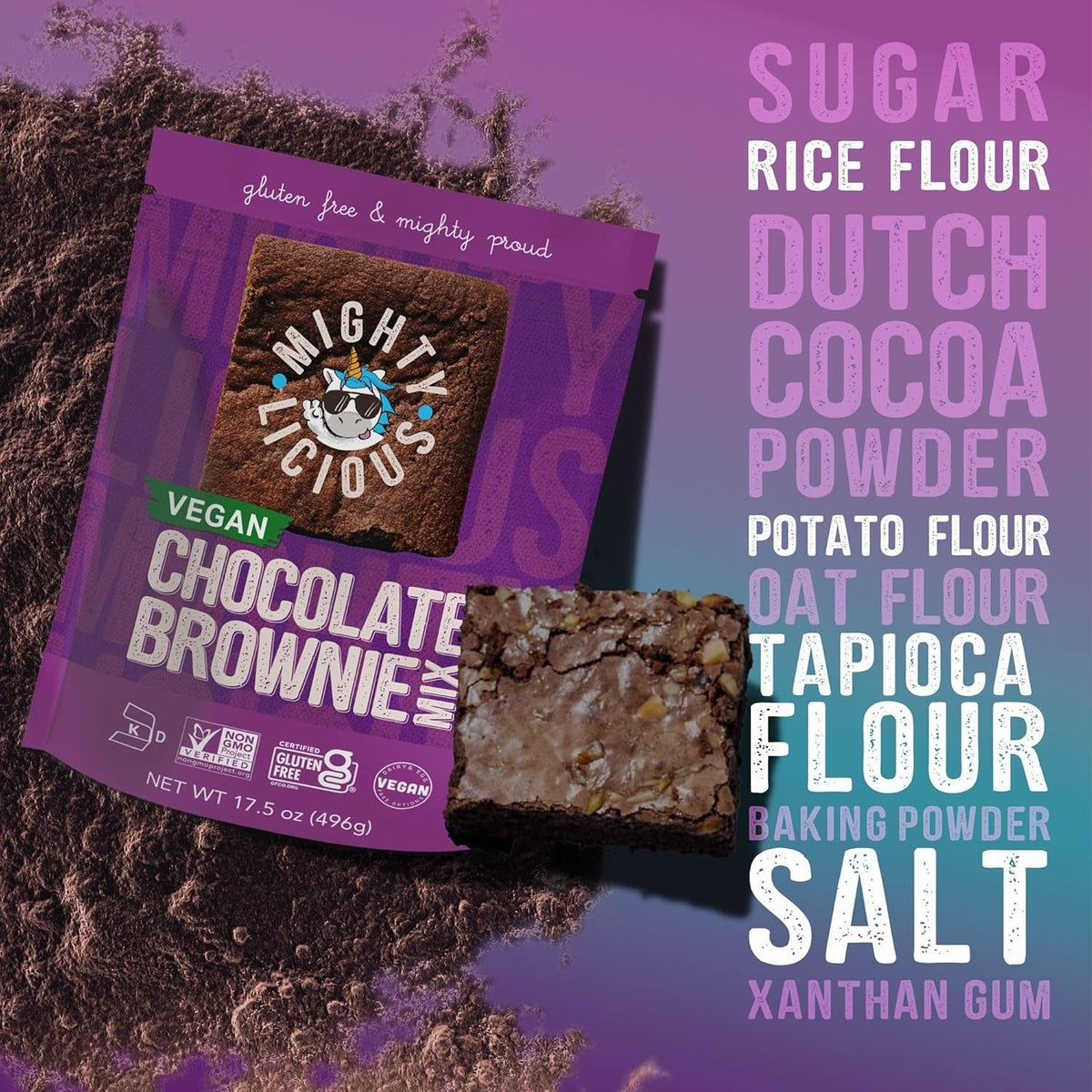 Vegan Chocolate Brownie Mix