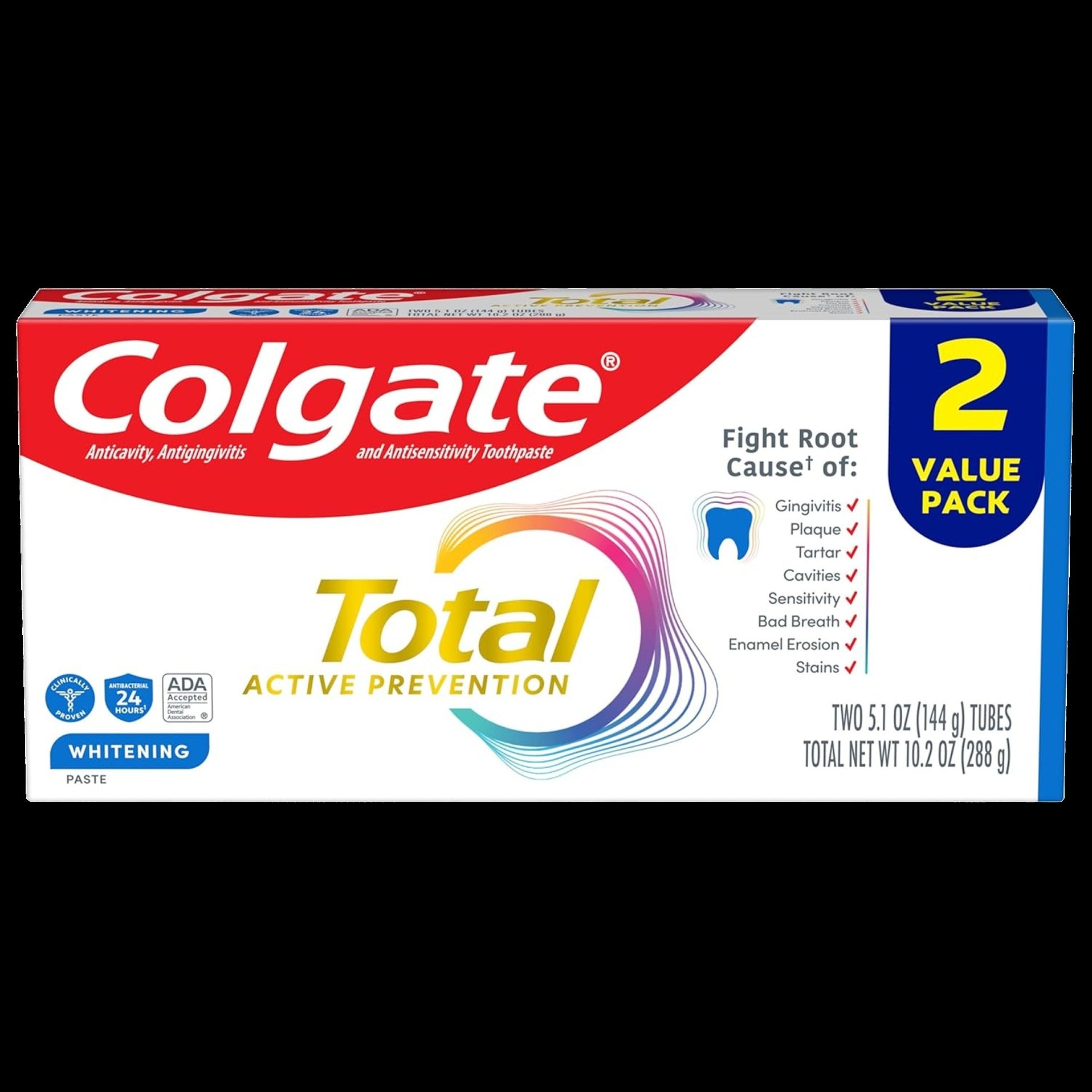 Total Whitening Toothpaste (2 CT)