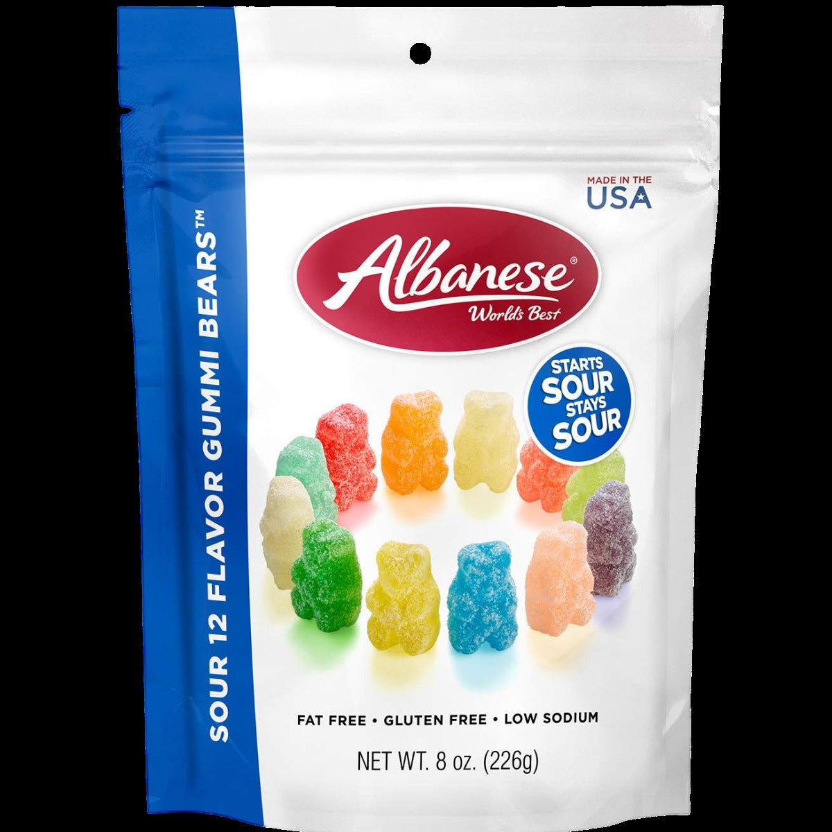 12 Flavor Sour Gummi Bears