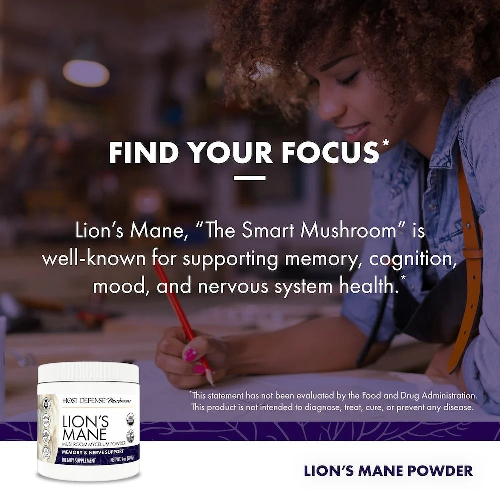 Lion's Mane Mushroom Mycelium Powder