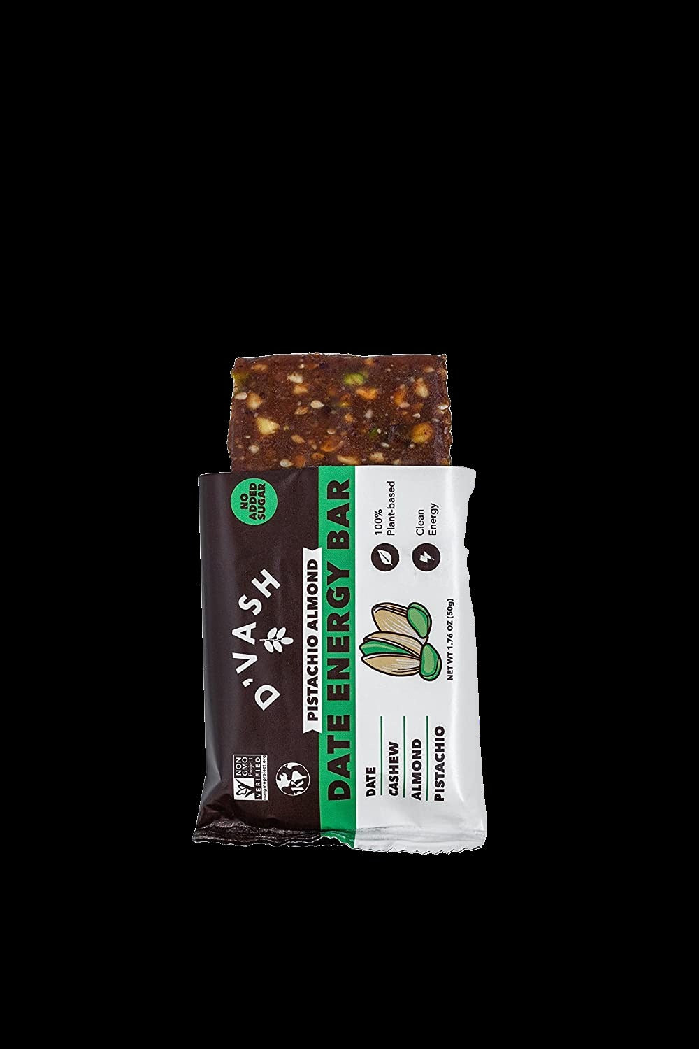 Cashew Almond Pistachio Date Energy Bar (6 Pack)