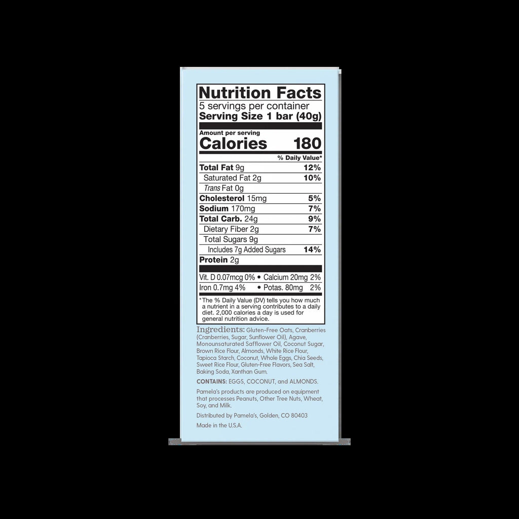 Cranberry Almond Whenever Bars (5 CT)