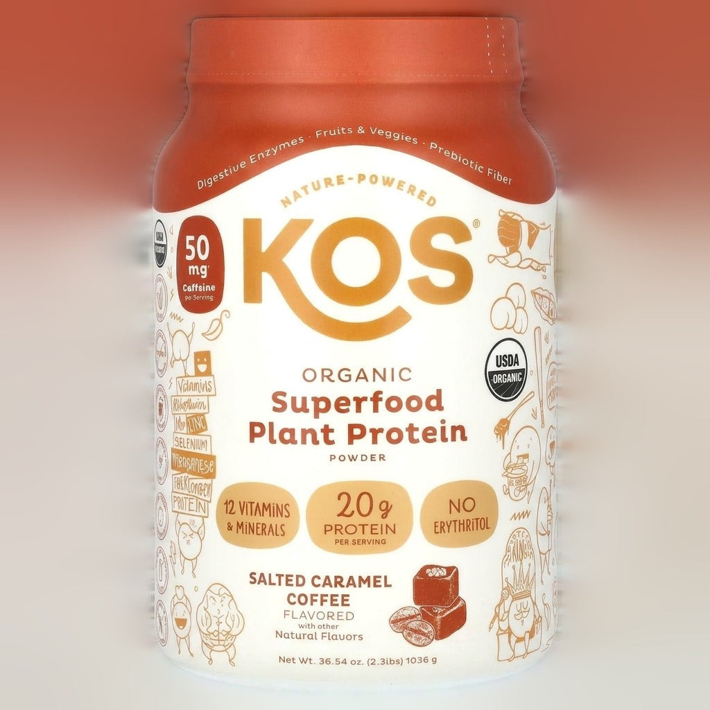 Superfood Plant Protein Powder - Salted Caramel Coffee
