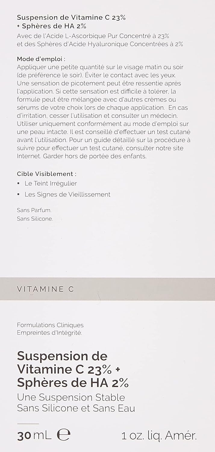 Vitamin C Suspension 23% + HA Spheres 2% Serum L-Ascorbic Acid