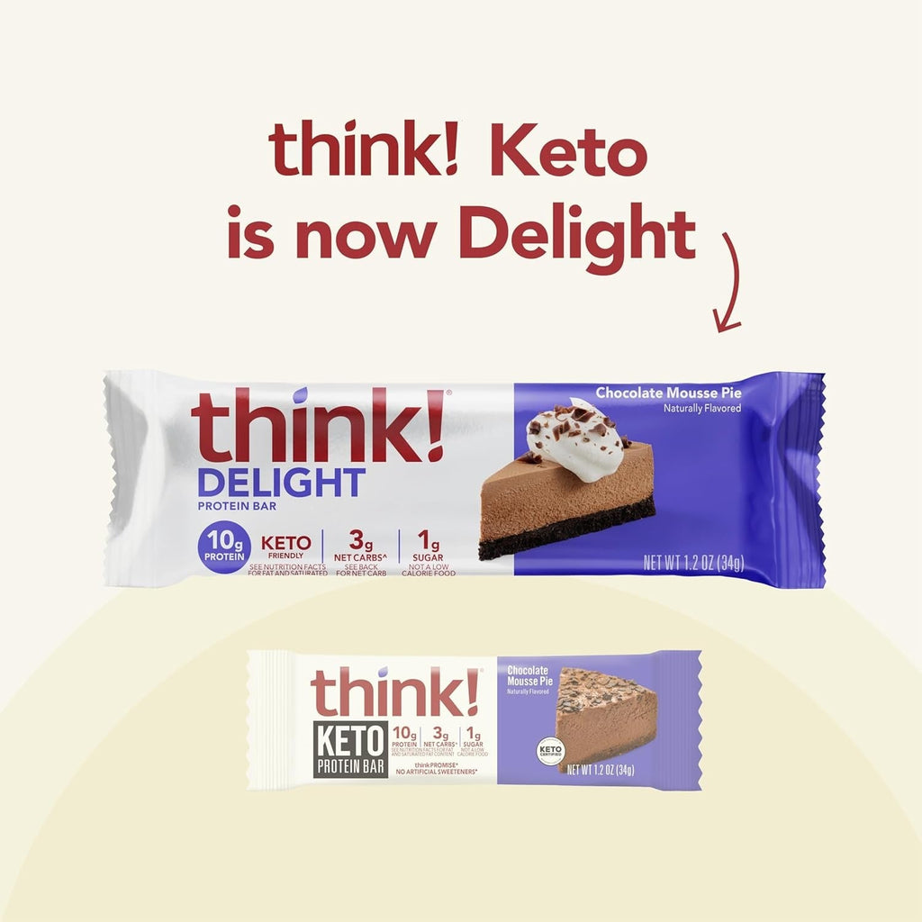 Chocolate Mousse Pie Keto Protein Bar (10 CT)