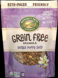 Organic Vanilla Poppy Seed Grain Free Granola