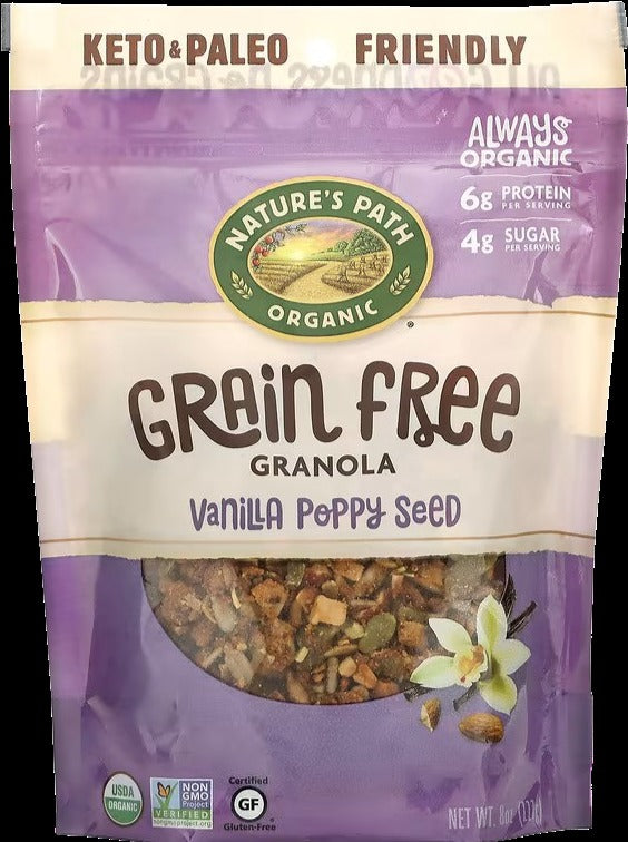 Organic Vanilla Poppy Seed Grain Free Granola