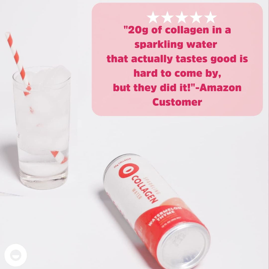 Watermelon Thyme Infused Collagen Water (12 Pack)