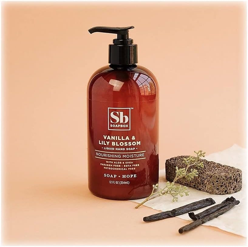 Vanilla And Lily Blossom Liquid Hand Soap