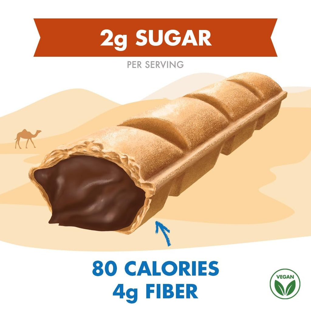 Crispy Dunes Wafer Bars - Dark Chocolate (12 CT)