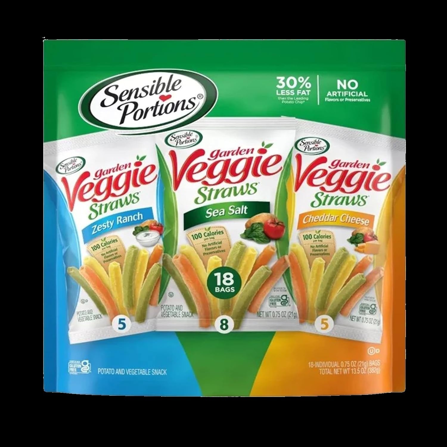 Garden Veggie Straws Variety Pack (18 CT)
