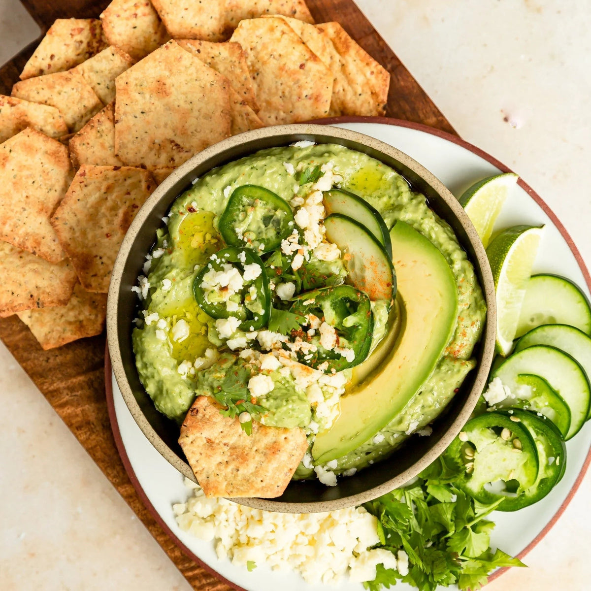 Jalapeño Gluten-Free Crackers