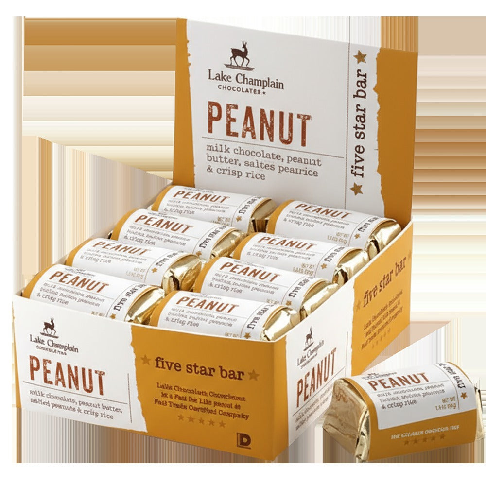 Milk Chocolate Peanut Five Star Bar (16 Pack)