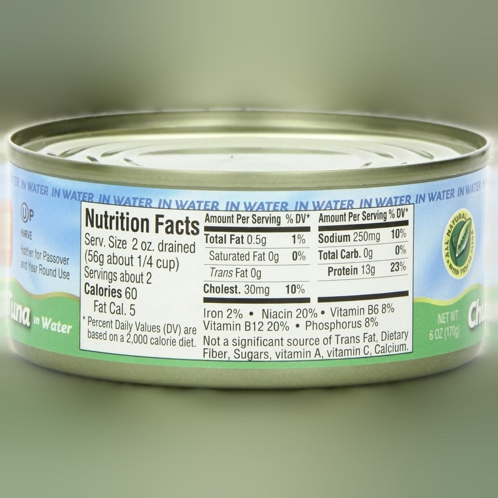 Light Chunk Tuna In Water
