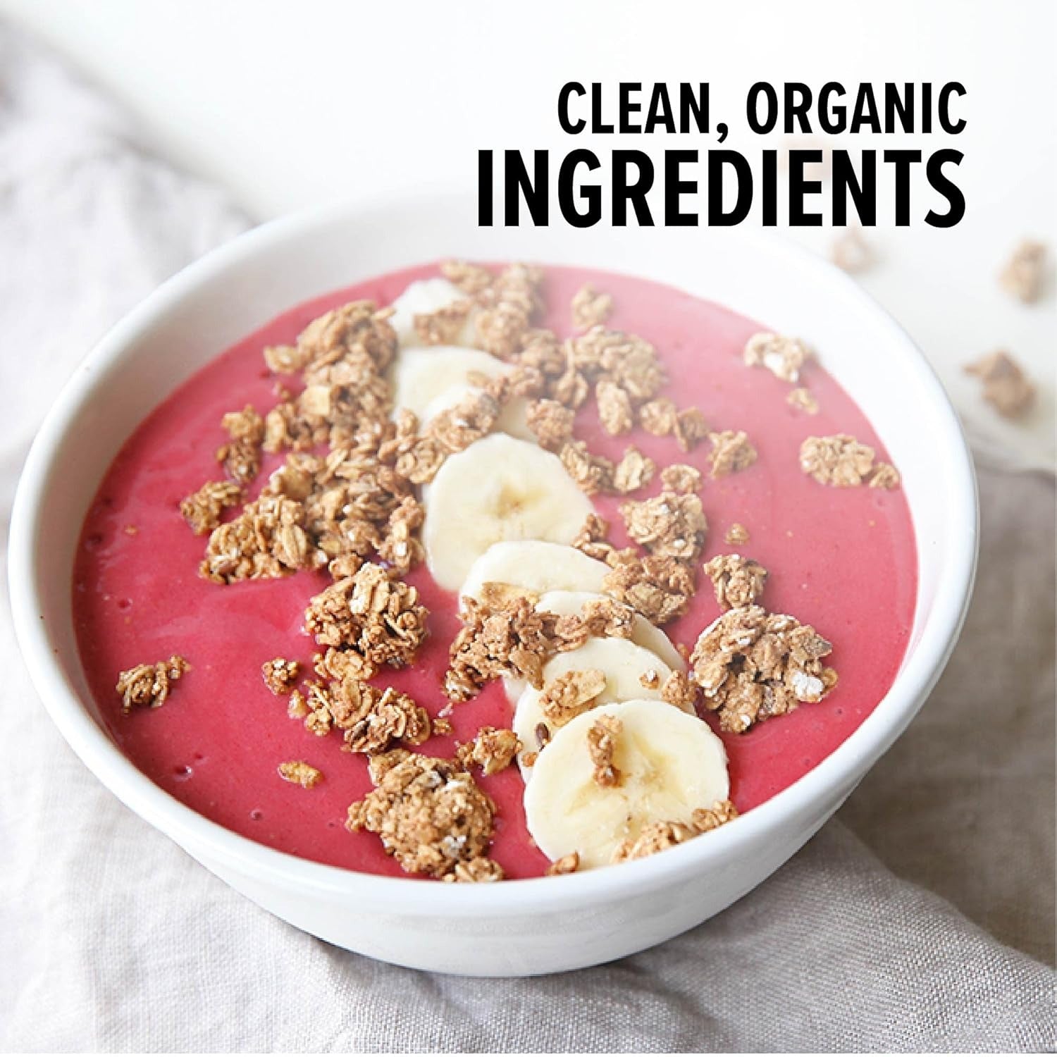 Organic Sprouted Cinnamon Flax Granola