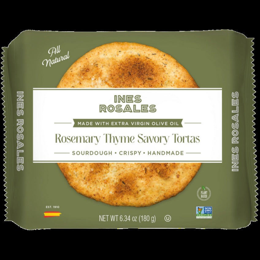 Rosemary And Thyme Savory Olive Oil Tortas