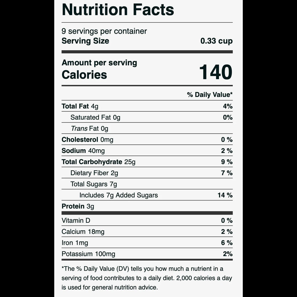 Organic Sprouted Cinnamon Flax Granola