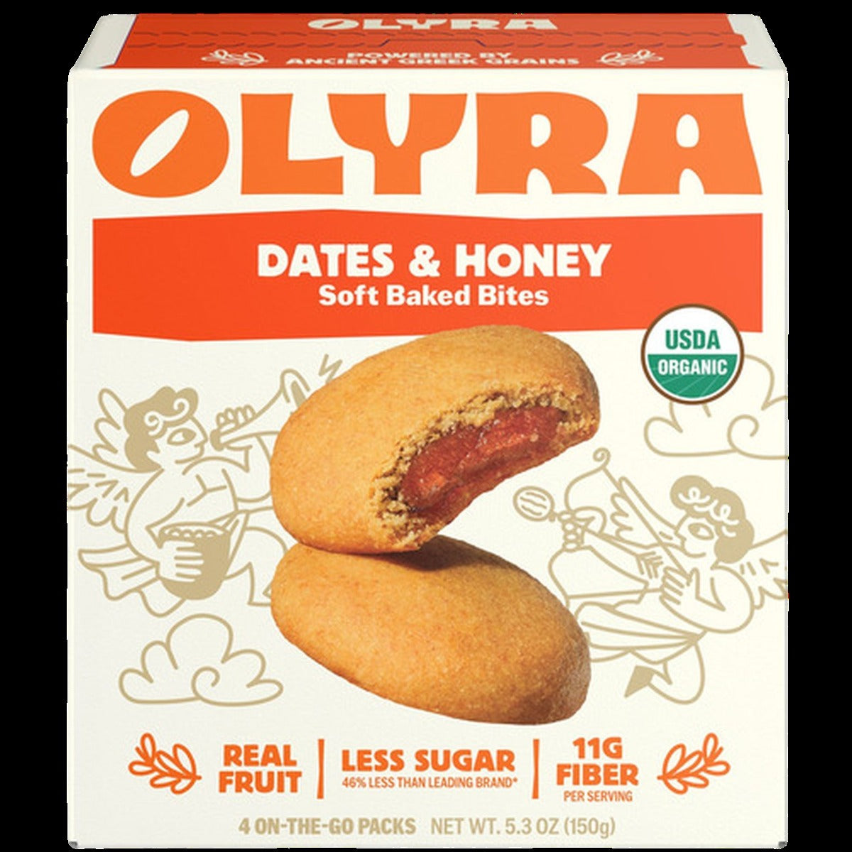 Organic Soft Baked Bites Dates & Honey (4 CT)