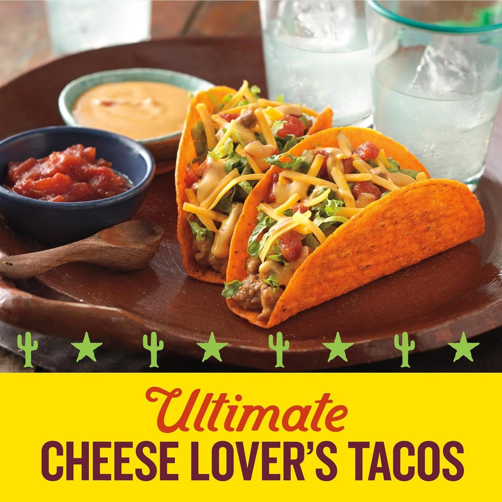 Stand 'N Stuff Taco Shells - Bold Nacho Cheese (10 CT)