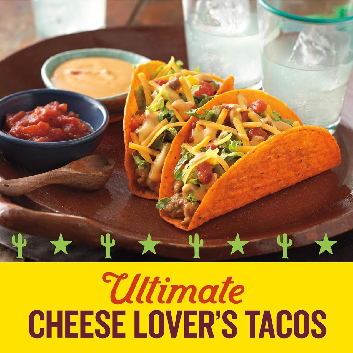 Stand 'N Stuff Taco Shells - Bold Nacho Cheese (10 CT)