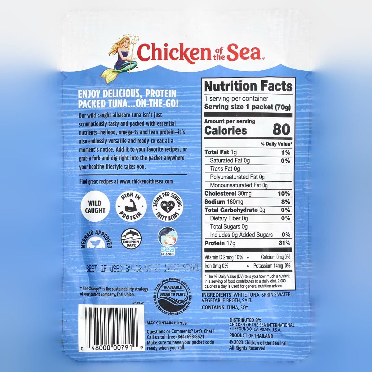 White Albacore Tuna In Spring Water (12 Pack)