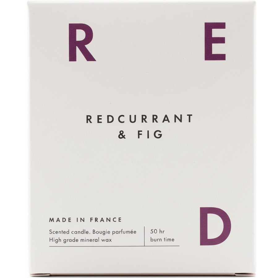 Redcurrant & Fig Luxury Scented Candle