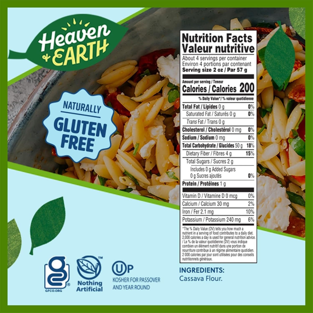 Grain Free Cassava Orzo Pasta