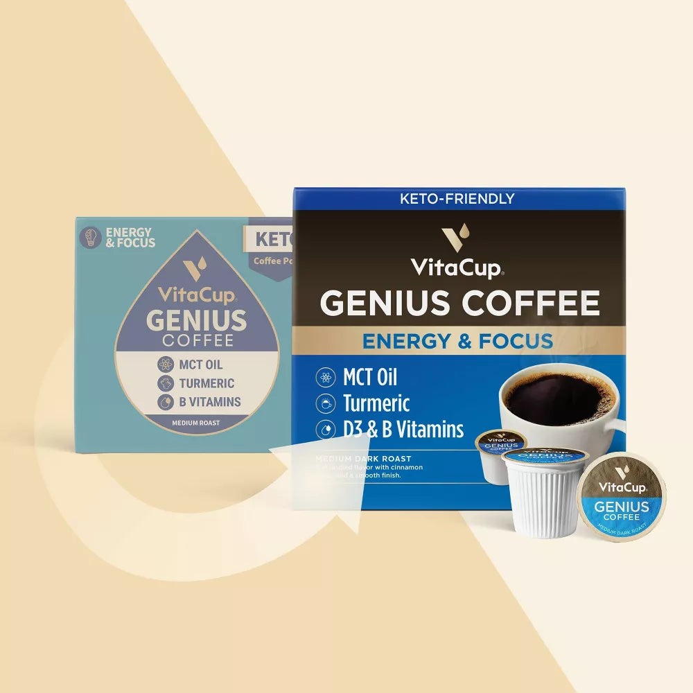 Genius Coffee Medium Dark Roast K-Cups