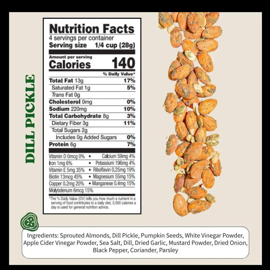 Dill Pickle Sprouted Almonds