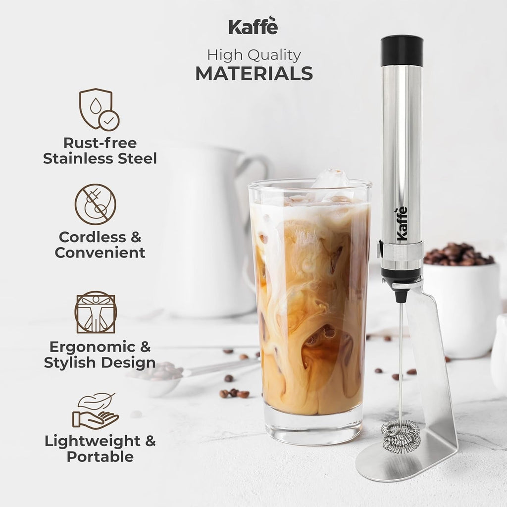 Rechargeable Milk Frother With Stand