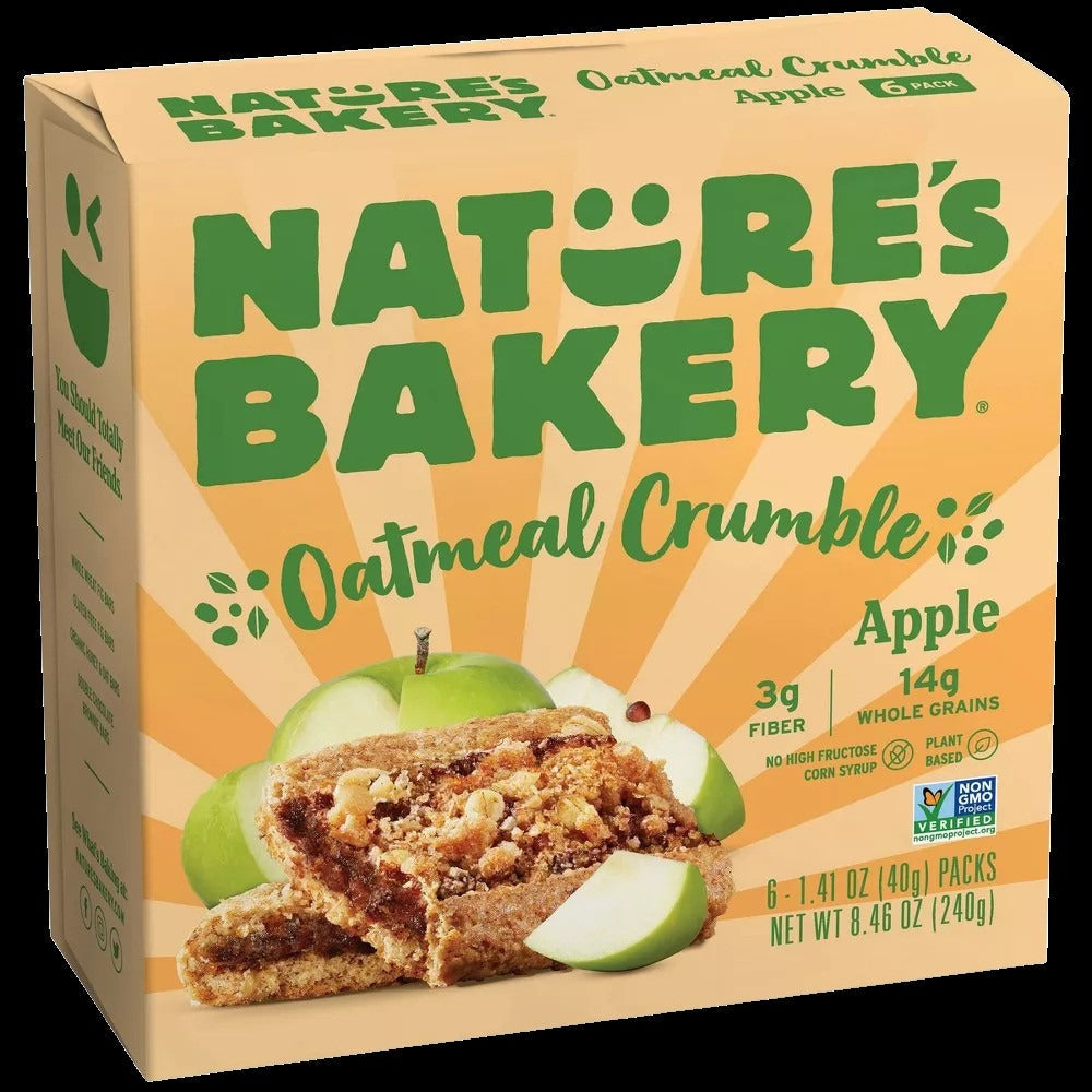 Apple Oatmeal Crumble Bars (6 CT)