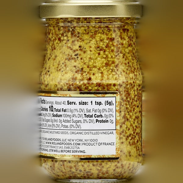 Organic Whole Grain Dijon Mustard