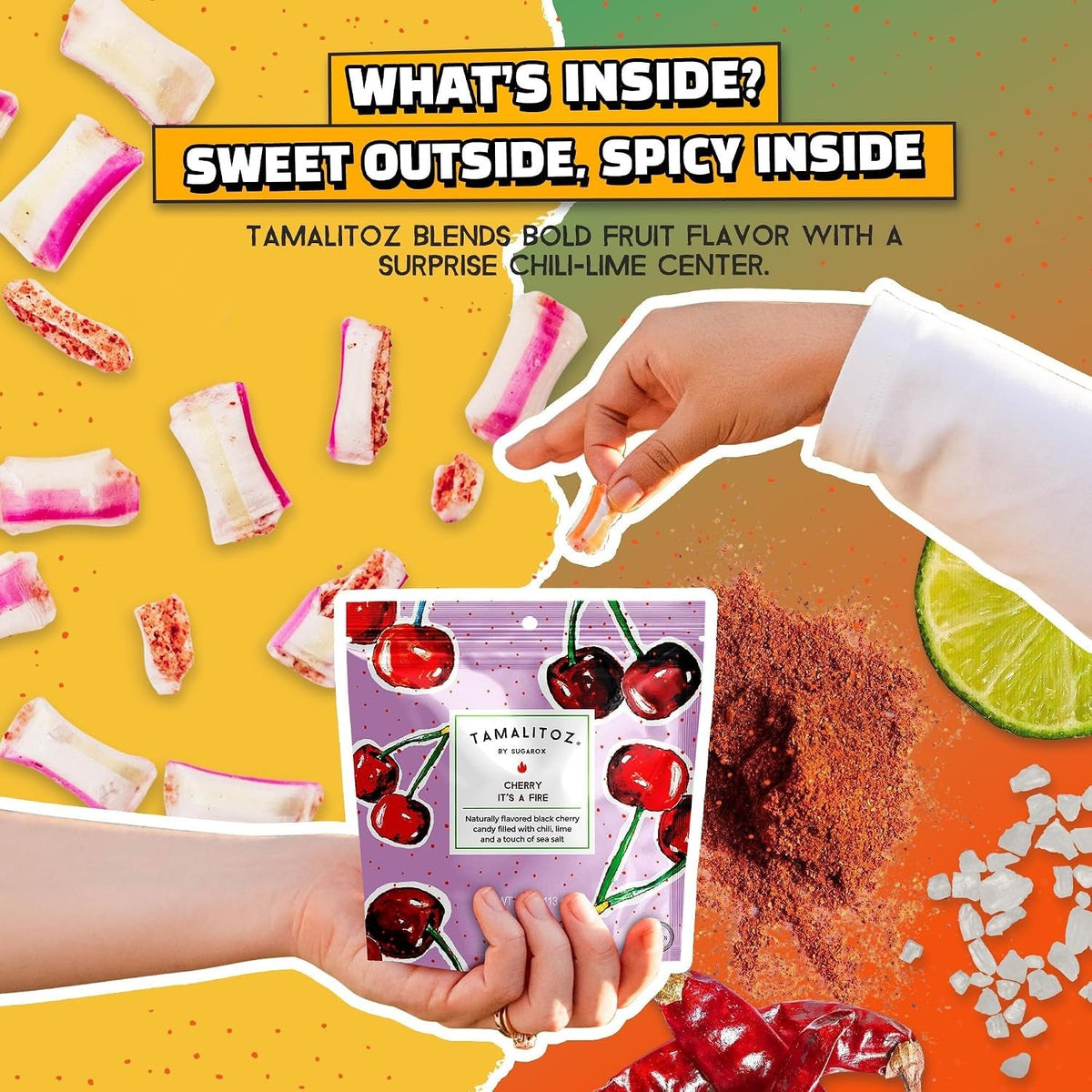 Cherry Fire Chili Candy