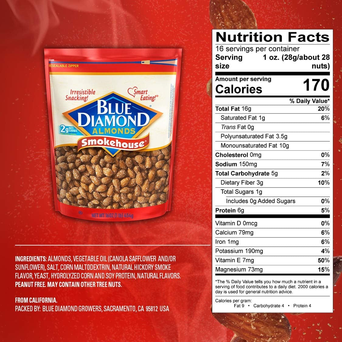 Smokehouse Almonds