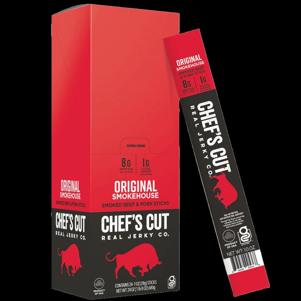 Original Smokehouse Snack Sticks Jerky (24 Pack)