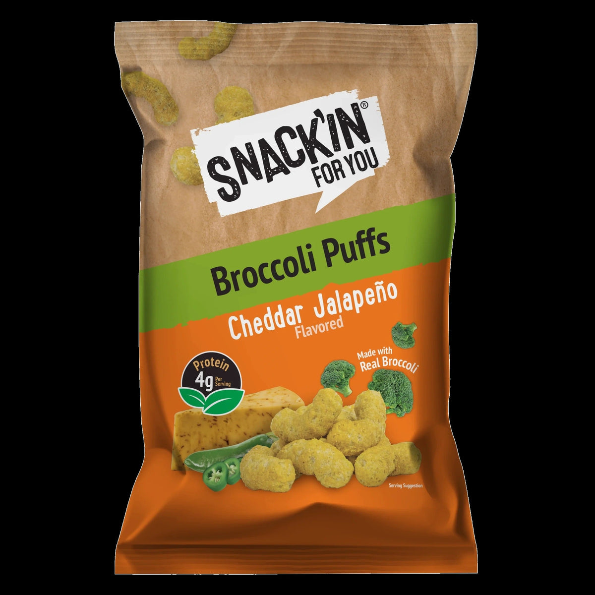 Broccoli Puffs - Sour Cream Jalapeno Cheddar