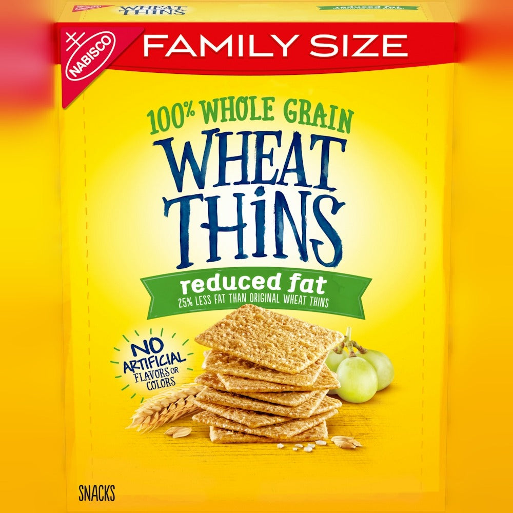 Reduced Fat Whole Grain Crackers