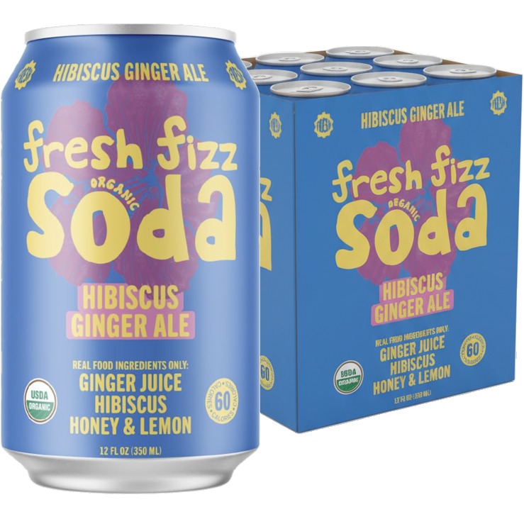 Hibiscus Ginger Ale (12 CT)