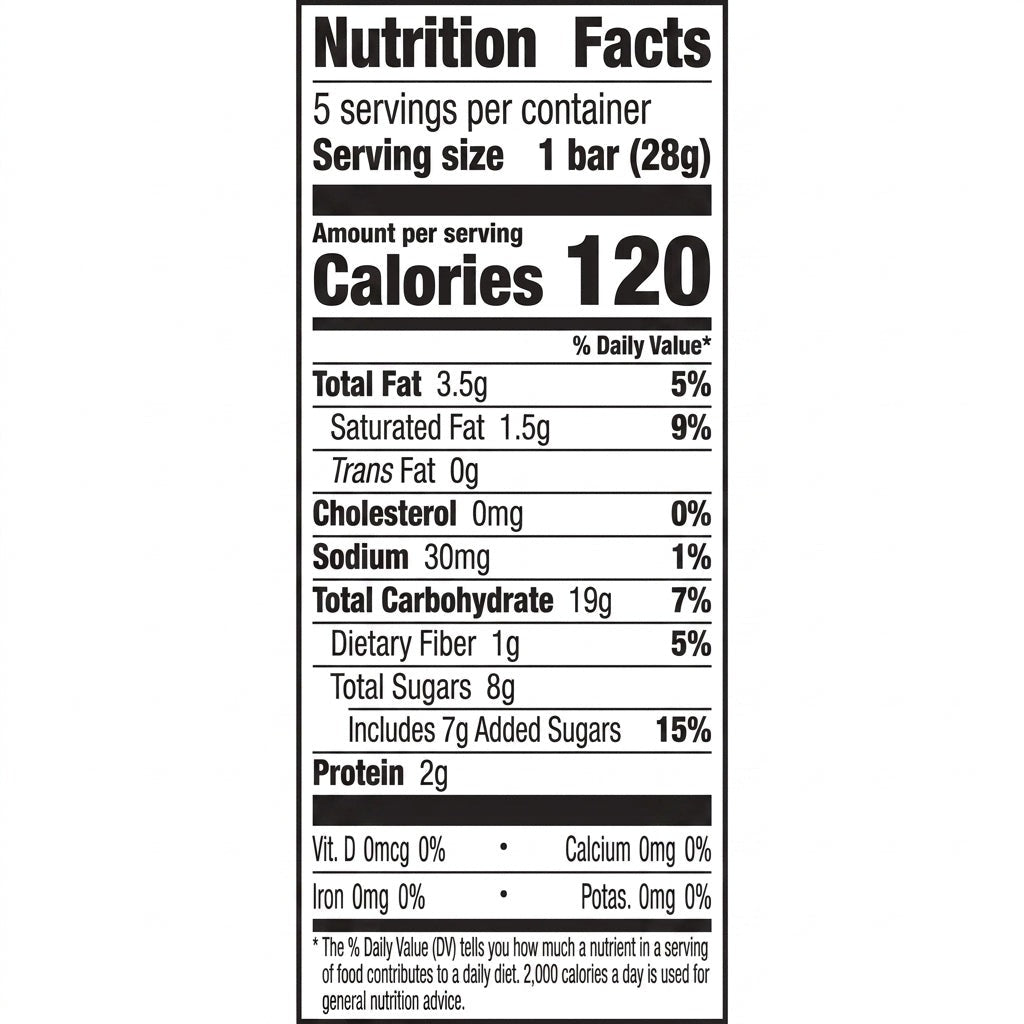 Chewy Granola Bars - Birthday Cake (5 CT)