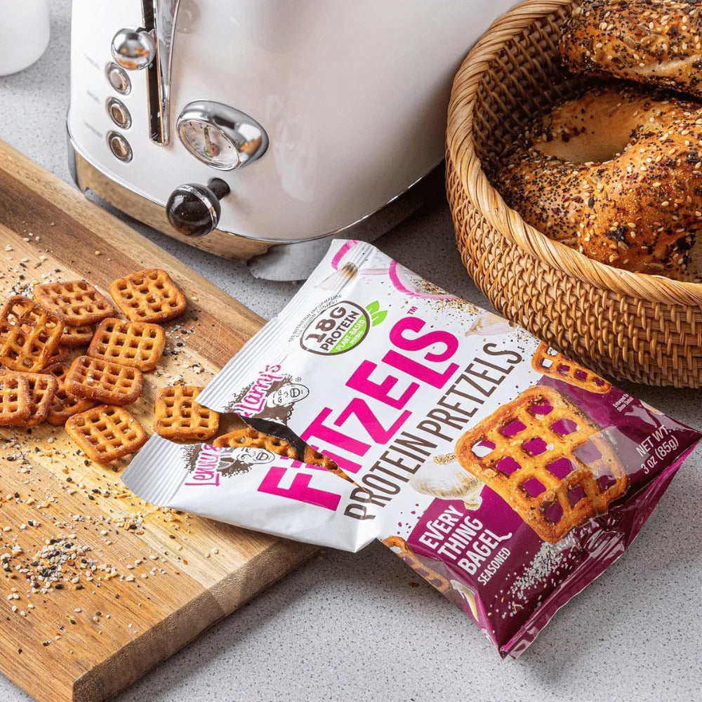 Fitzels Everything Bagel Protein Pretzels