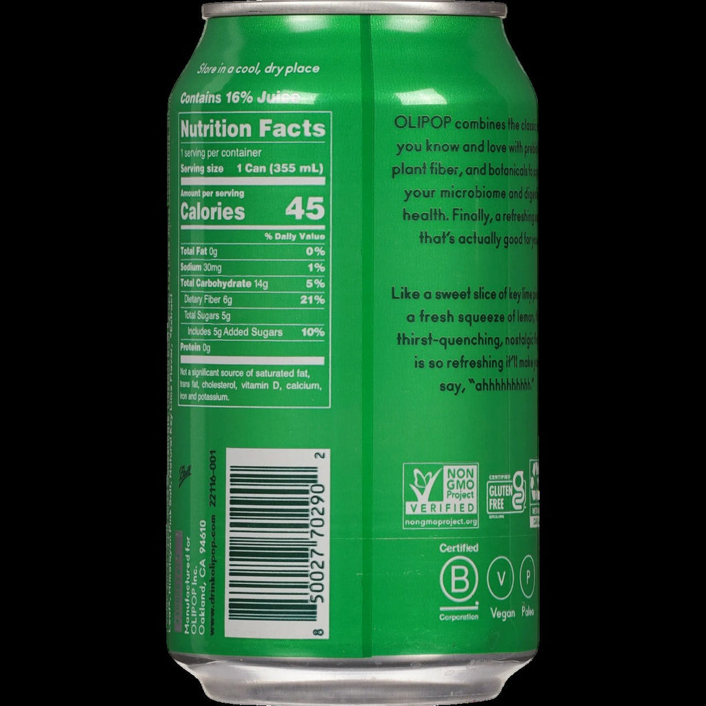 Lemon Lime Prebiotic Soda (12 CT)