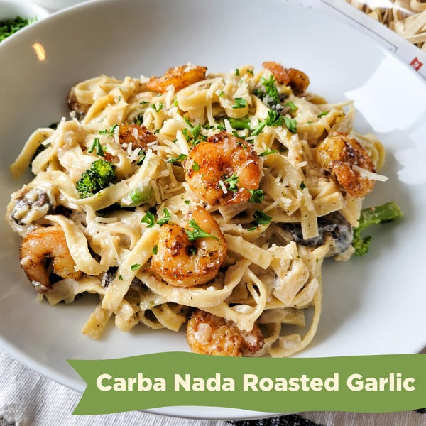 Carba-Nada Roasted Garlic Egg Fettuccine (6 Pack)