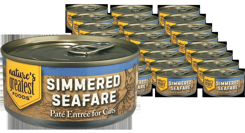 Cat Food Simmered Seafare (24 Pack)