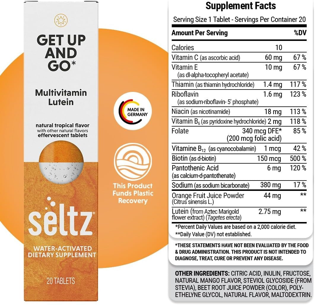 Get Up And Go (20 Tablets)