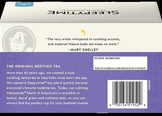 Sleepytime Sinus Soother Tea
