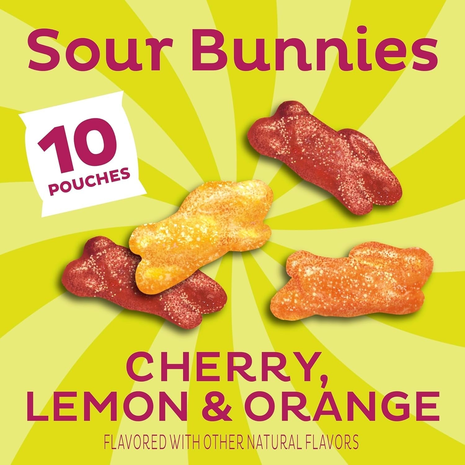 Sour Bunnies Fruit Flavored Chewy Treats