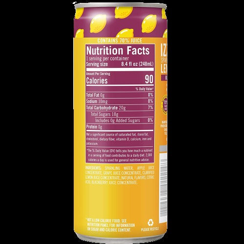 Sparkling Blackberry Lemonade (4 Pack)