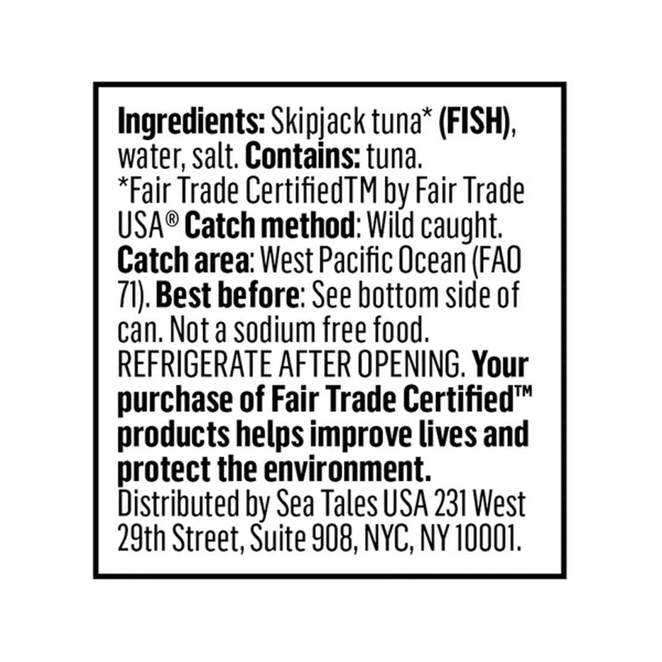 Solid Light Skipjack Wild Tuna In Water (2 Pack)